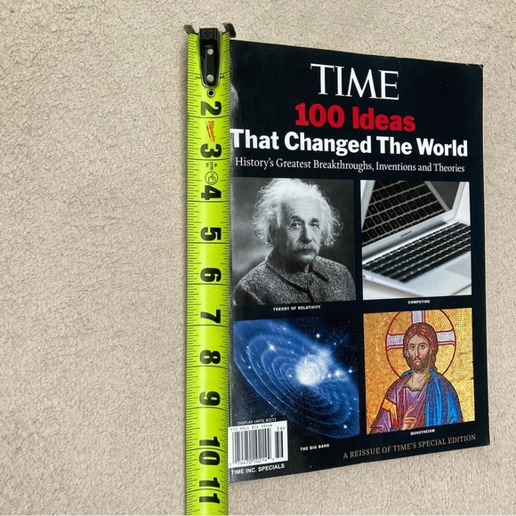 TIME “100 Ideas That Changed The World” Paperback Book-Special Edition Reissue - Picture 7 of 7
